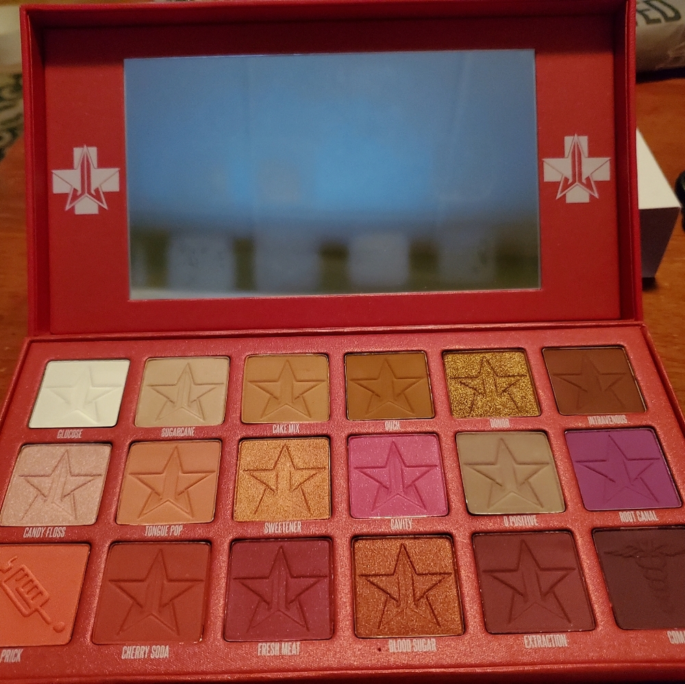 Brand new Jeffree Star blood sugar palette